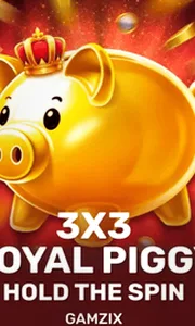 3x3 Royal Piggy: Hold The Spin -